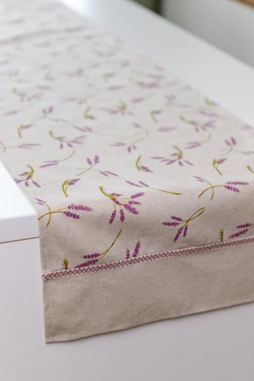 Доріжка на стіл Лаванда