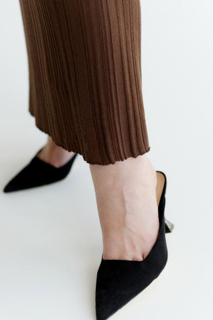 Жіноча спідниця максі Loren шоколад