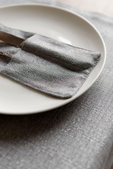 Набір святкових чохлів для приборів Перлина Silver