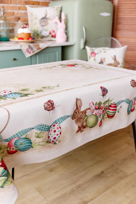 Великодня скатертина на стіл Веснянка