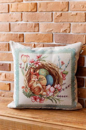 Великодня декоративна подушка Злагода
Зайчик Великодня декоративна подушка Злагода
Зайчик