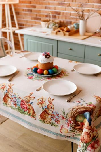 Великодня гобеленова скатертина на стіл Злагода Великодня гобеленова скатертина на стіл Злагода