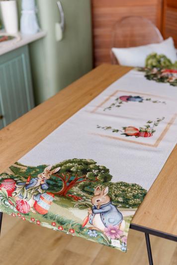 Гобеленова доріжка на стіл Галявина Гобеленова доріжка на стіл Галявина