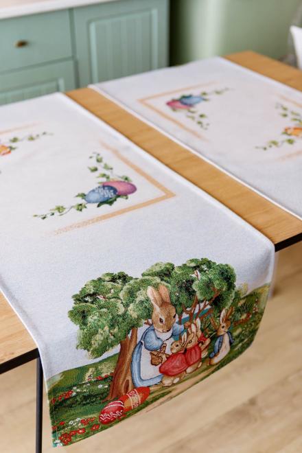 Гобеленова доріжка на стіл Галявина