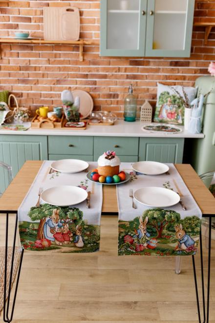 Прихватка гобеленова для гарячого Лужайка