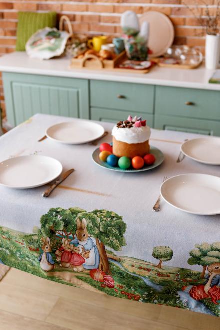 Прихватка гобеленова для гарячого Лужайка