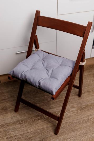 Подушка на стілець MANCHESTER сіра