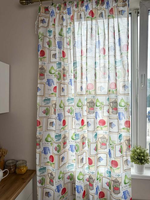 Комплект гардин Red apples