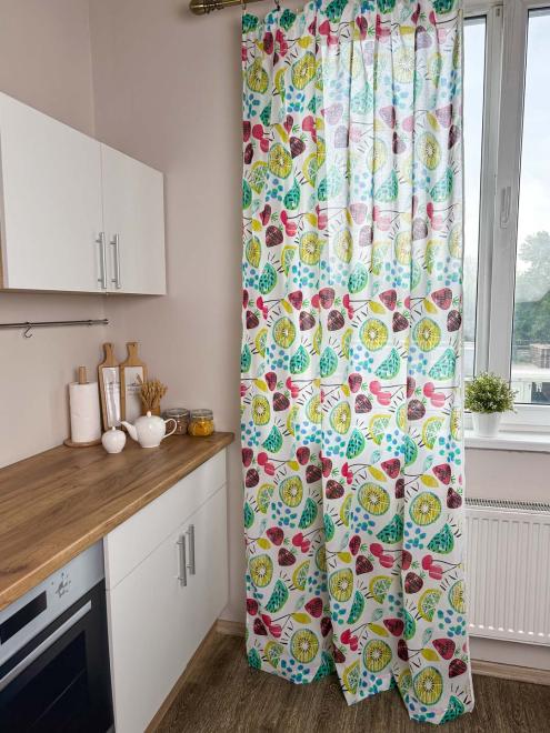 Комплект гардин Red cherries