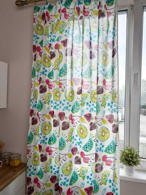 Комплект гардин Red cherries