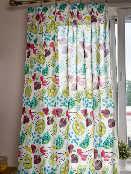 Готова гардина Red cherries