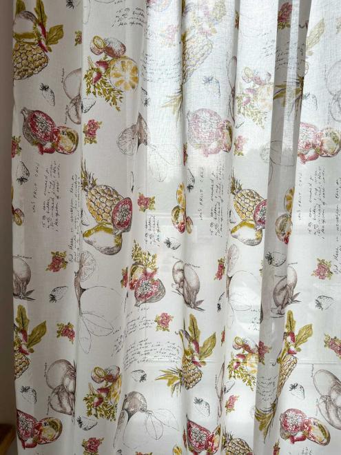 Готова гардина Fruits