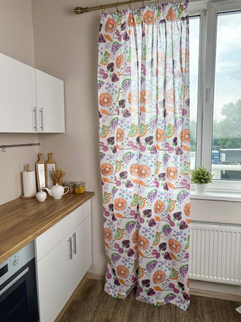 Комплект гардин Violet cherries