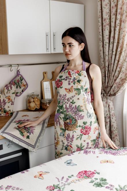 Гобеленова прихватка Лавандове поле