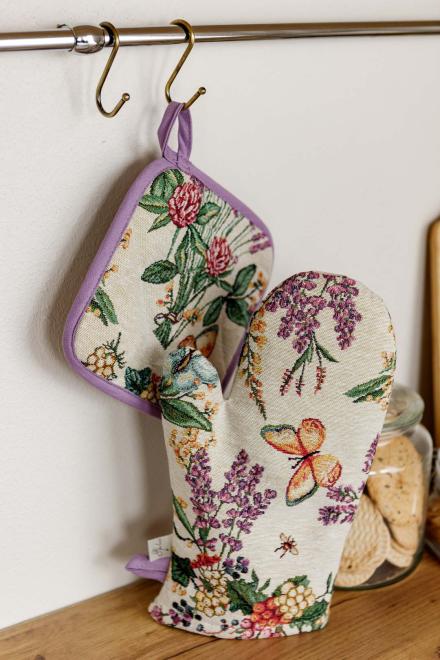 Гобеленова прихватка Лавандове поле