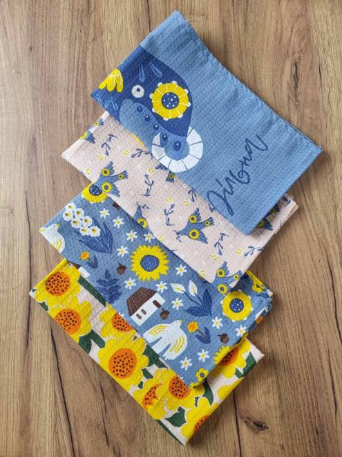 Кухонний вафельний рушник Україна