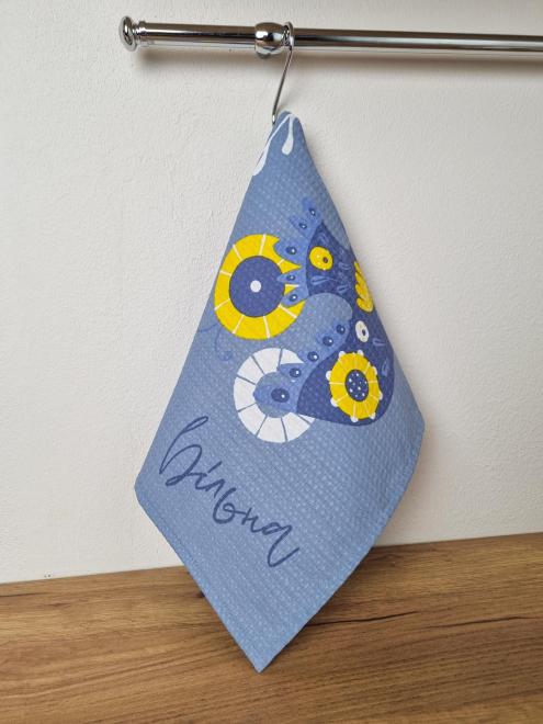 Кухонний вафельний рушник Україна