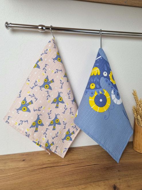 Кухонний вафельний рушник Україна