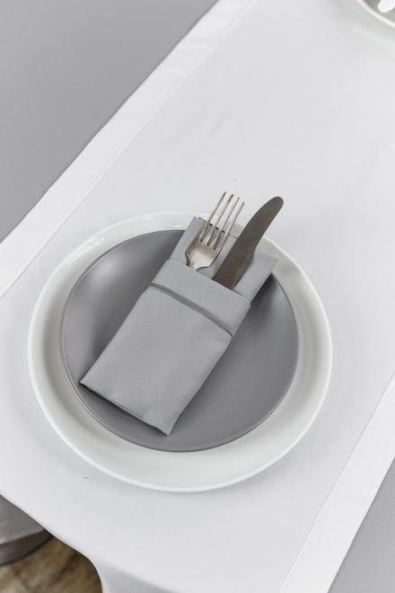 Серветка Kelly сіра