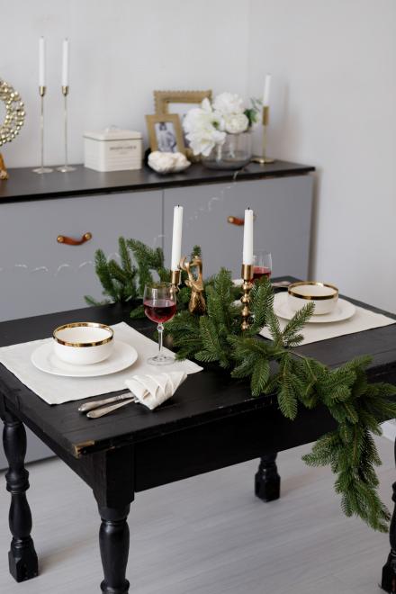 Серветка святкова Перлина Біла