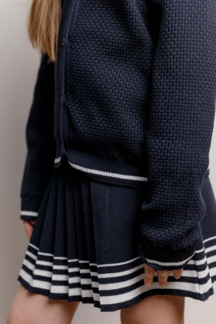 Детская кофта Герда Темно-синя