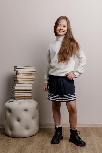 Спідниця дитяча Герда Темно-синя Спідниця дитяча Герда Темно-синя