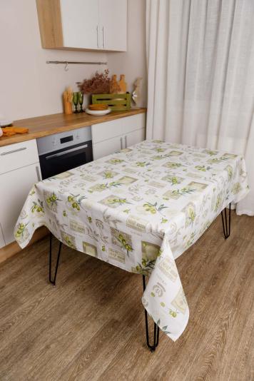 Скатертина Living Оливка