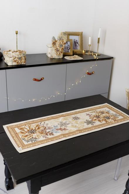 Ранер гобеленовий новорічний Золоте свято