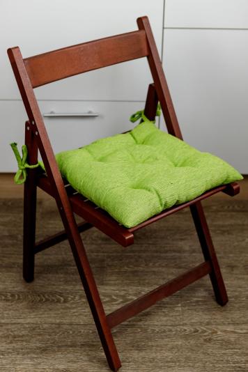 Подушка для стільця CHENILLA салатова