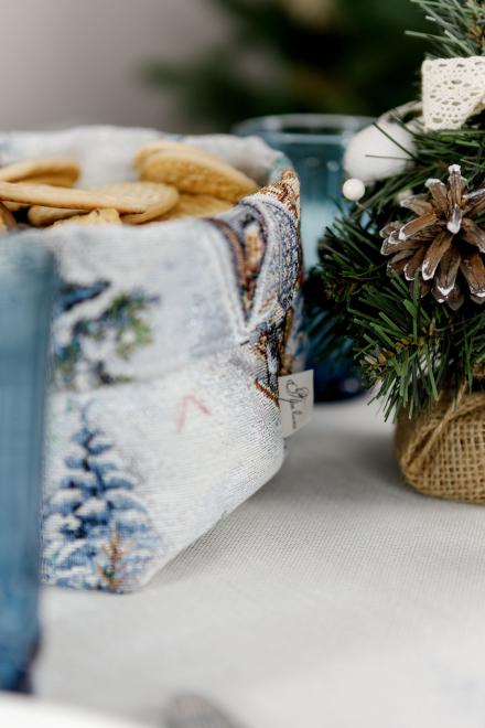 Новогодняя корзина универсальная Сказочные гномы