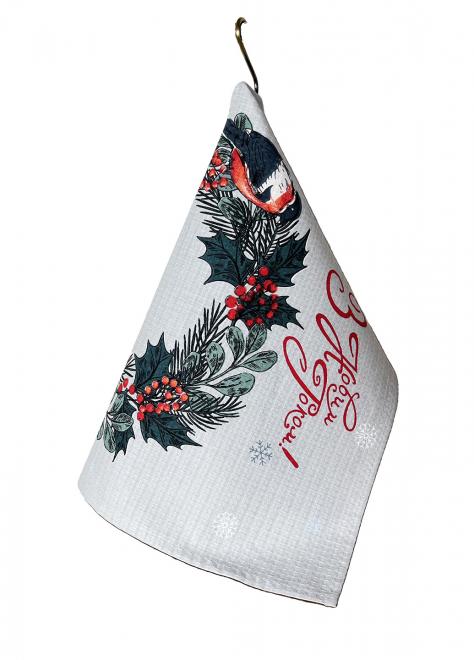 Рушник вафельний Віночок