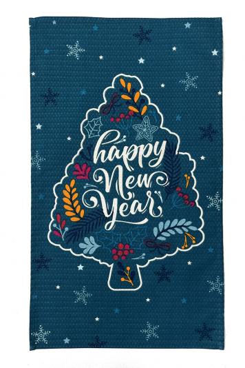 Полотенце вафельное Happy Полотенце вафельное Happy