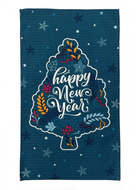 Рушник вафельний Happy