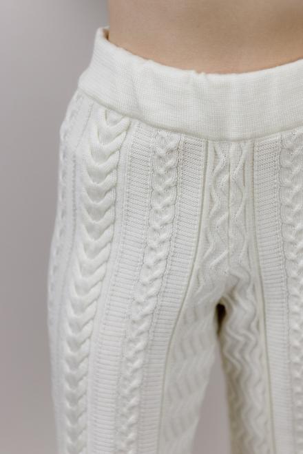 Штани з візерунком Молочні