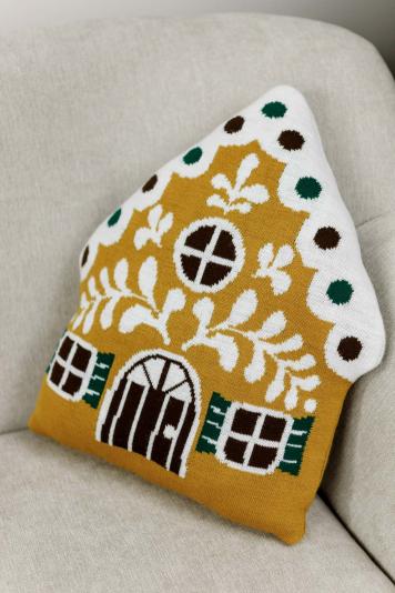 Декоративна подушка Імбирний будиночок Декоративна подушка Імбирний будиночок