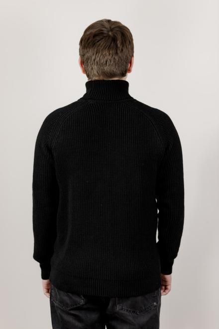 Чоловічий гольф светр чорний