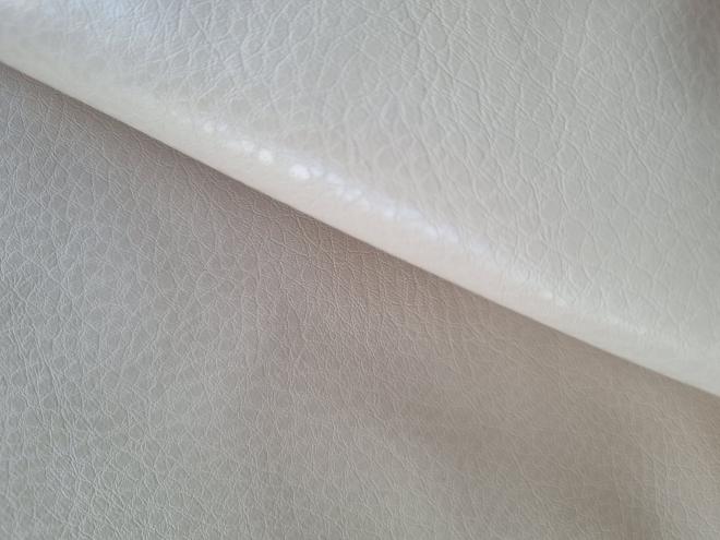 Тканина екошкіра кремова