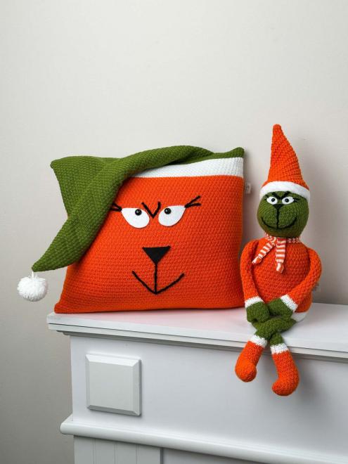 Декоративна iграшка-стопер Помаранчевий Бука