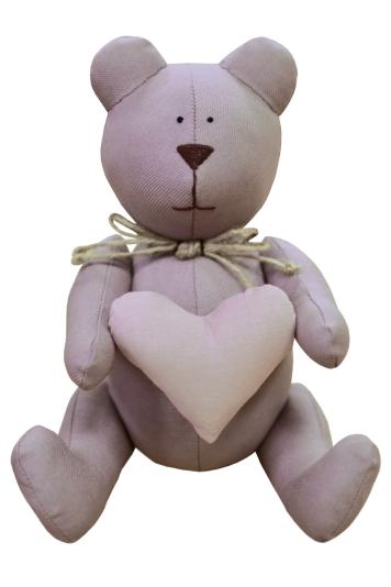 Інтер'єрна іграшка ведмедик Тедді КАКАО