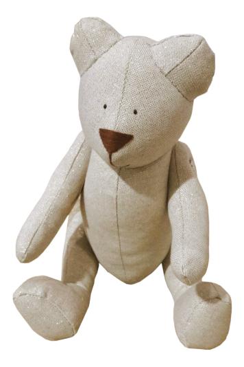 Інтер'єрна іграшка ведмедик Тедді GOLD Інтер'єрна іграшка ведмедик Тедді GOLD