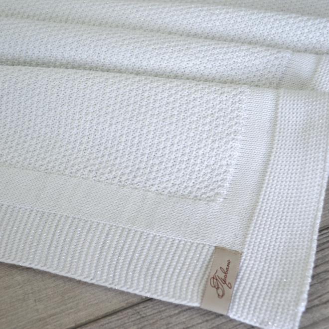 Плед MONO White
