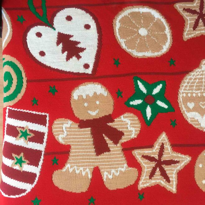 Плед новорiчний Печиво