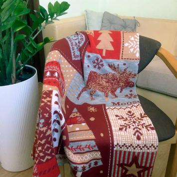 Плед новогодний Подарочки Плед новогодний Подарочки