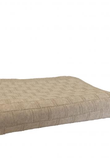 Плед в'язаний Touch бежевий