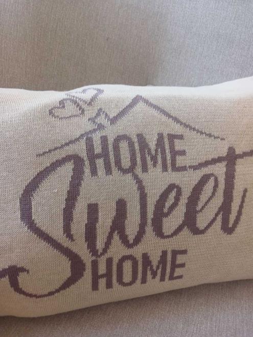 Декоративная подушка Home,sweet home Лате