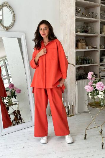 Брючний костюм жіночий Корал