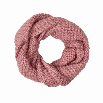 Снуд дитячий в'язаний рожевий