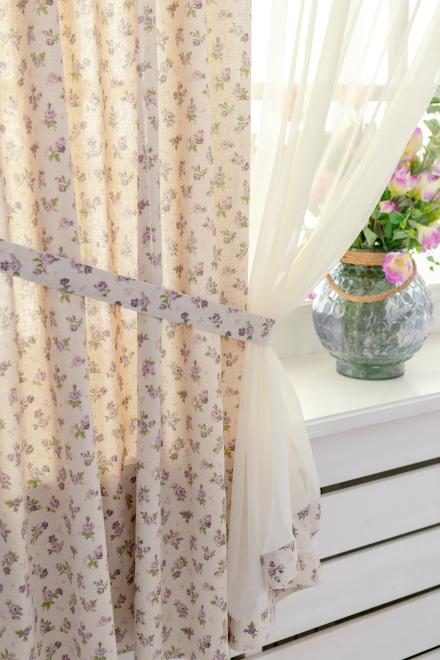 Гардины lilac rose (2 ед.)