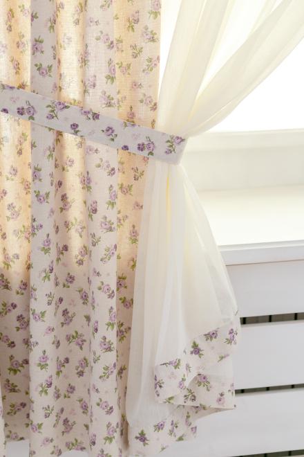 Гардины lilac rose (2 ед.)