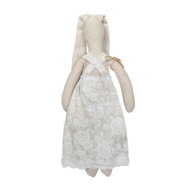 Декоративная игрушка Зайка White Rose